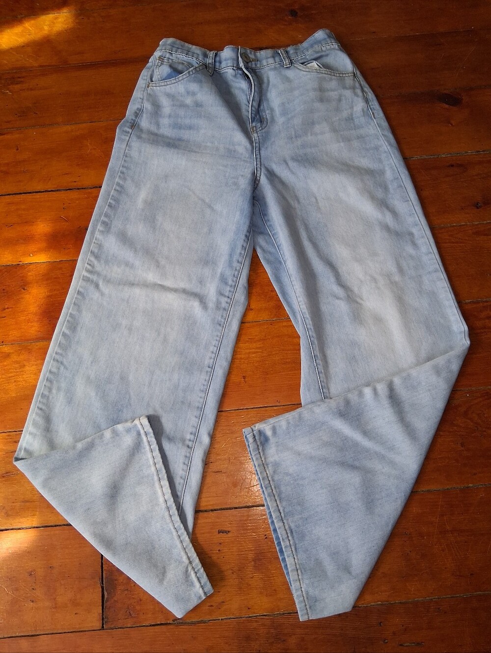 SO Light Blue Wide Leg Jeans - Flare Style